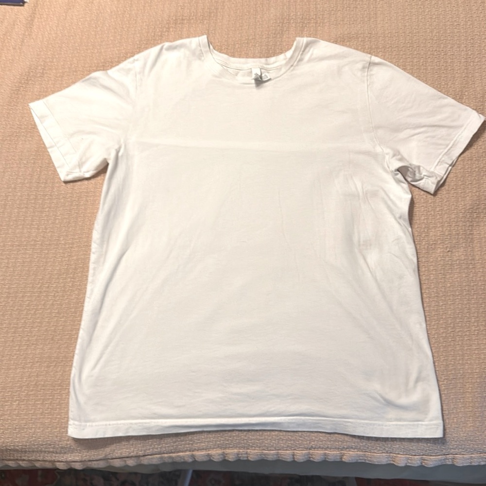 CANVAS 100% cotton extra large white T-shirt